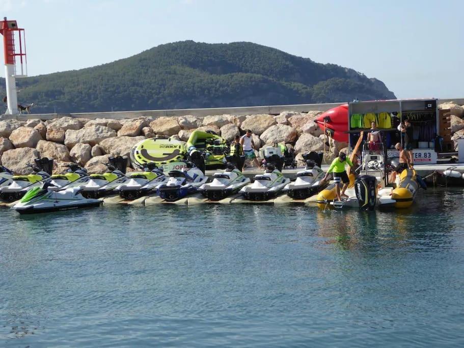 Castel Du Soleil, Bord De Mer, 4 Pers Saint-Cyr-sur-Mer Zewnętrze zdjęcie